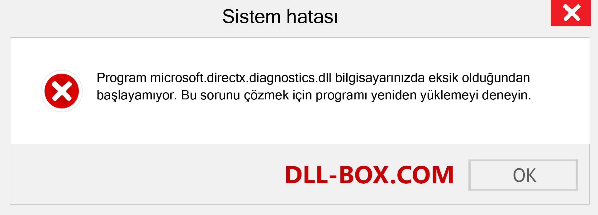 microsoft.directx.diagnostics.dll dosyası eksik mi? Windows 7, 8, 10 için İndirin - Windows'ta microsoft.directx.diagnostics dll Eksik Hatasını Düzeltin, fotoğraflar, resimler